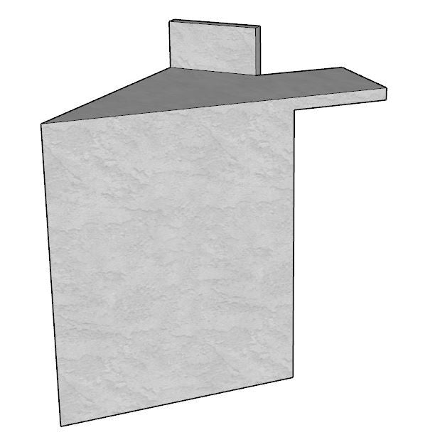 45 Degree DIY Outdoor Kitchen Frame Kit