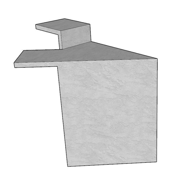 45 Degree DIY Outdoor Kitchen Frame Kit