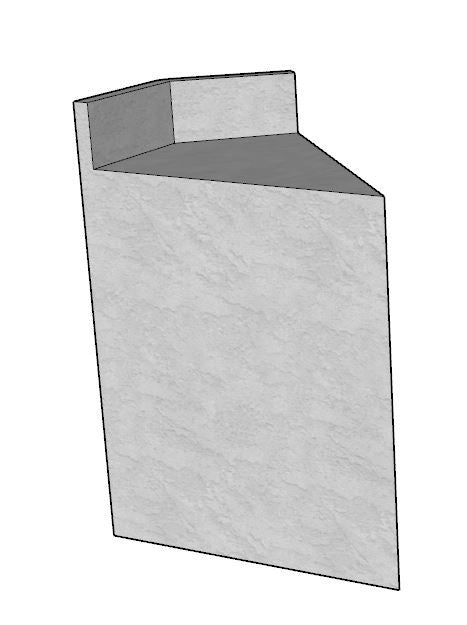 45 Degree DIY Outdoor Kitchen Frame Kit