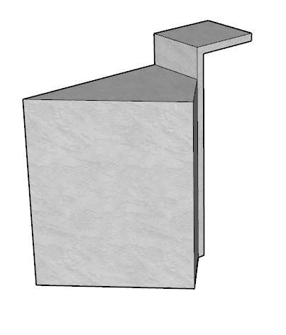 45 Degree DIY Outdoor Kitchen Frame Kit