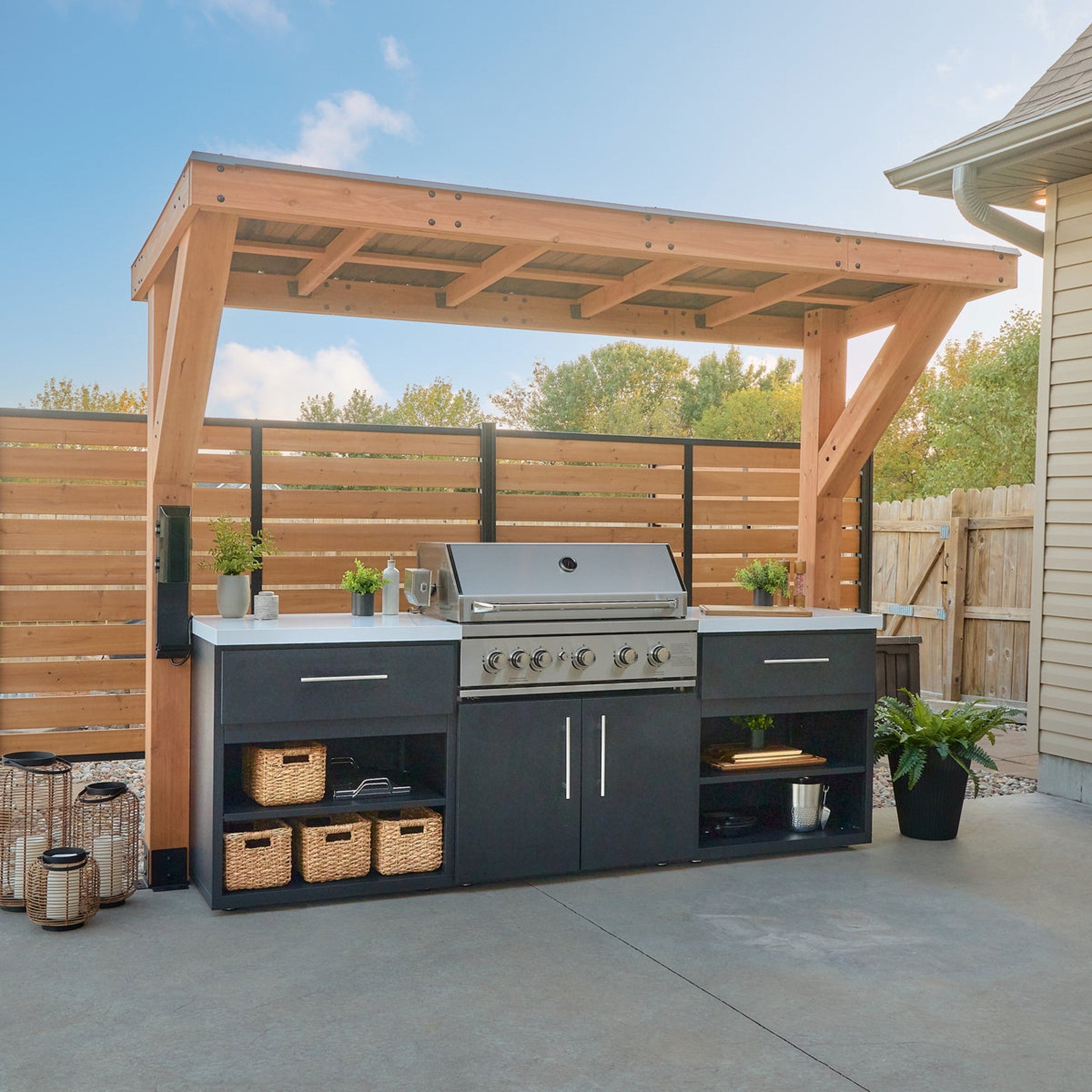 Kitchen/Pergola Combo 1