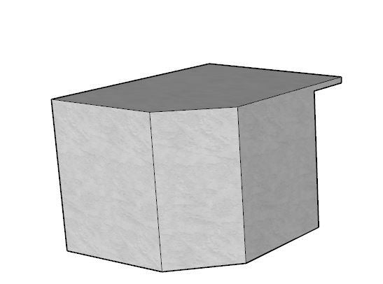 42" Corner DIY Outdoor Kitchen Frame Kit