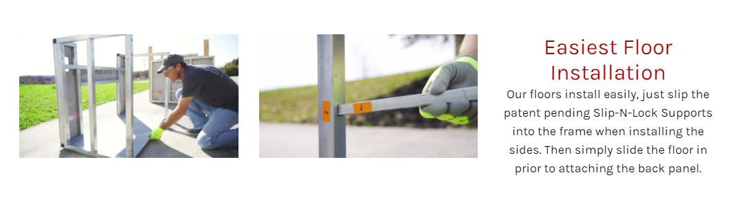 12" DIY Outdoor Kitchen Frame Kit