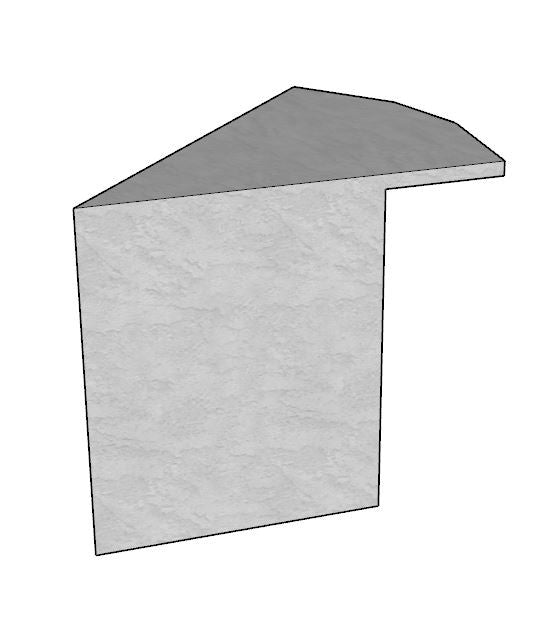 45 Degree DIY Outdoor Kitchen Frame Kit
