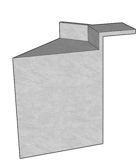 45 Degree DIY Outdoor Kitchen Frame Kit