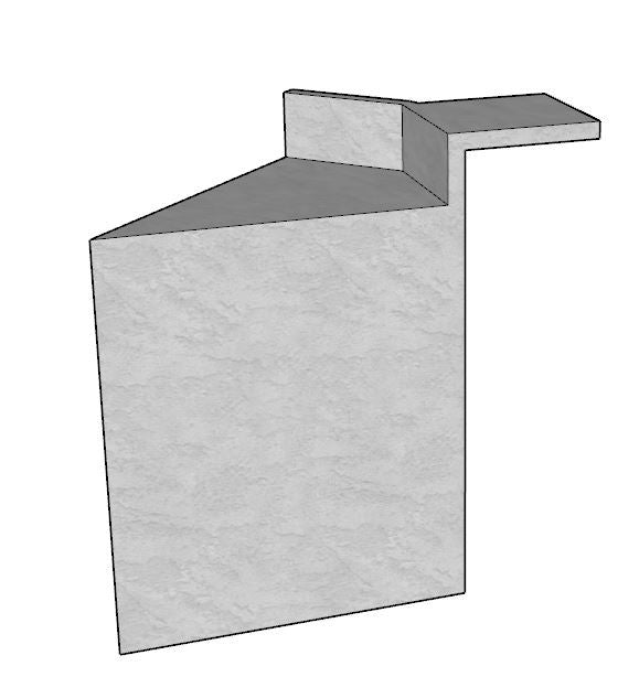 45 Degree DIY Outdoor Kitchen Frame Kit