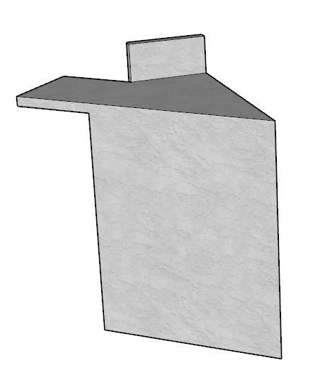 45 Degree DIY Outdoor Kitchen Frame Kit