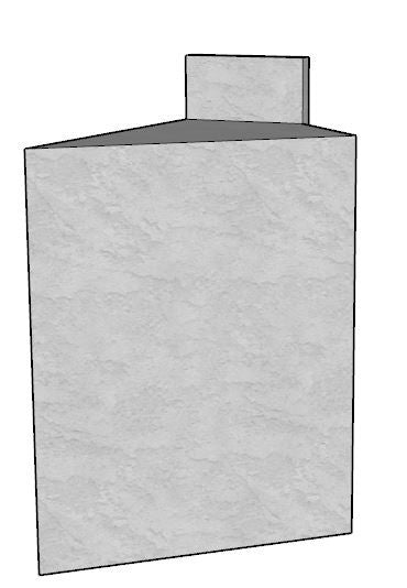 45 Degree DIY Outdoor Kitchen Frame Kit