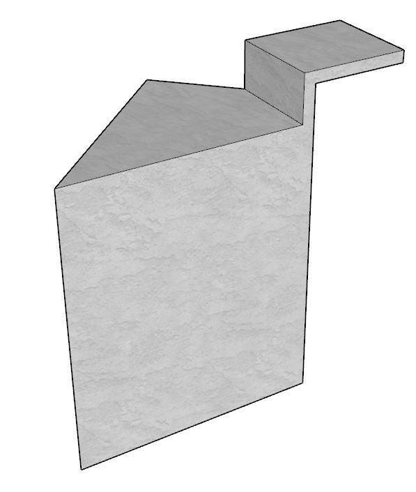 45 Degree DIY Outdoor Kitchen Frame Kit