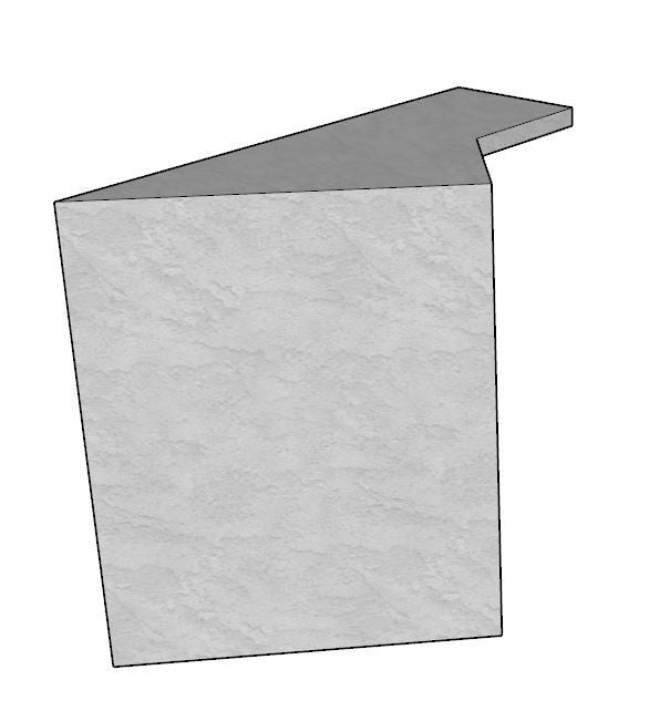 45 Degree DIY Outdoor Kitchen Frame Kit