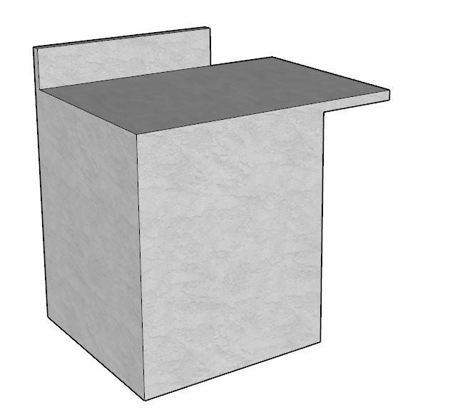 67" - 72" DIY Outdoor Kitchen Frame Kits