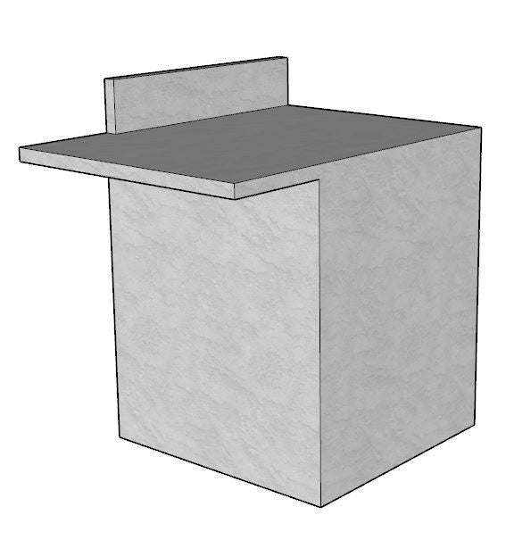 67" - 72" DIY Outdoor Kitchen Frame Kits