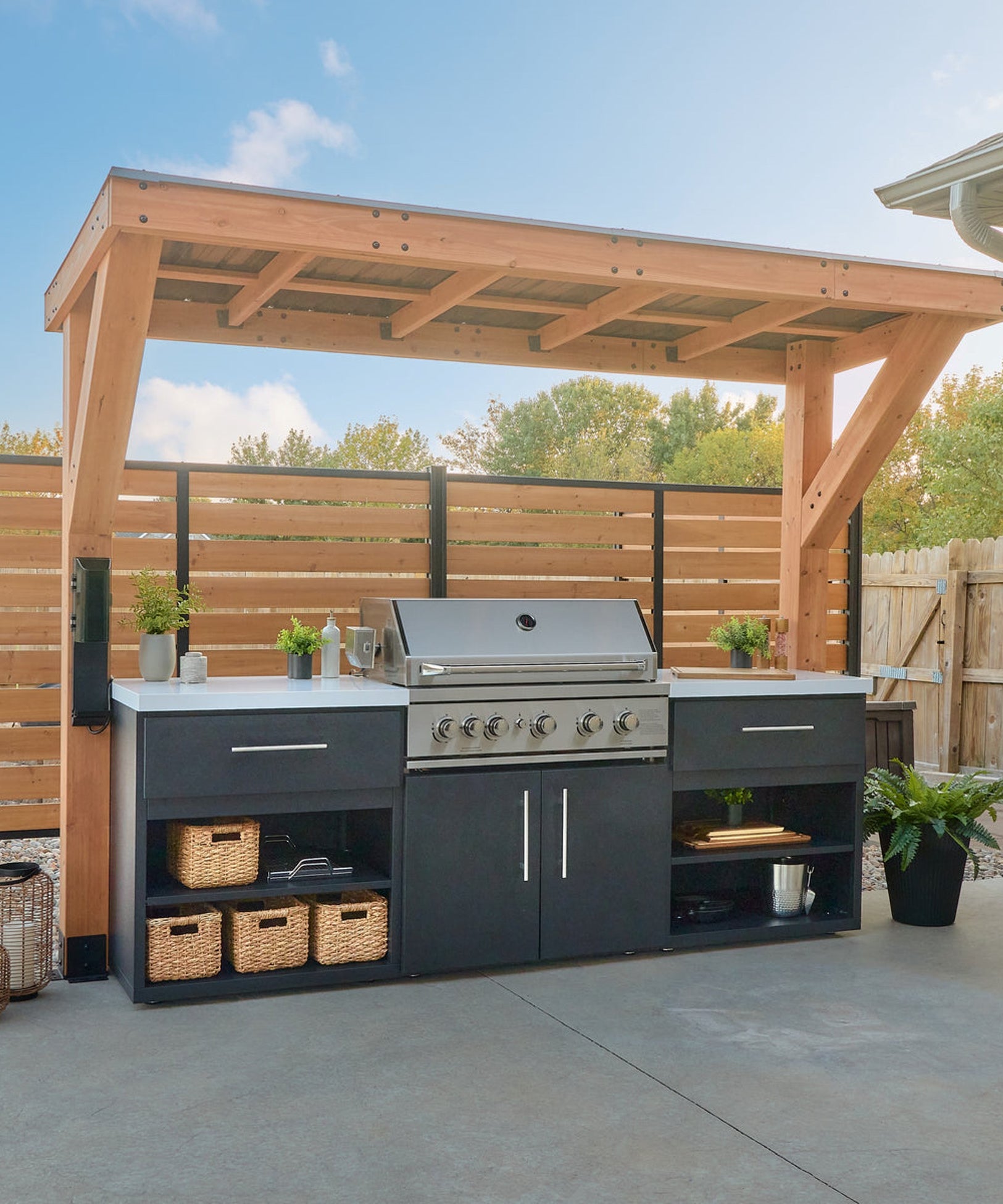 Kitchen/Pergola Combo 1