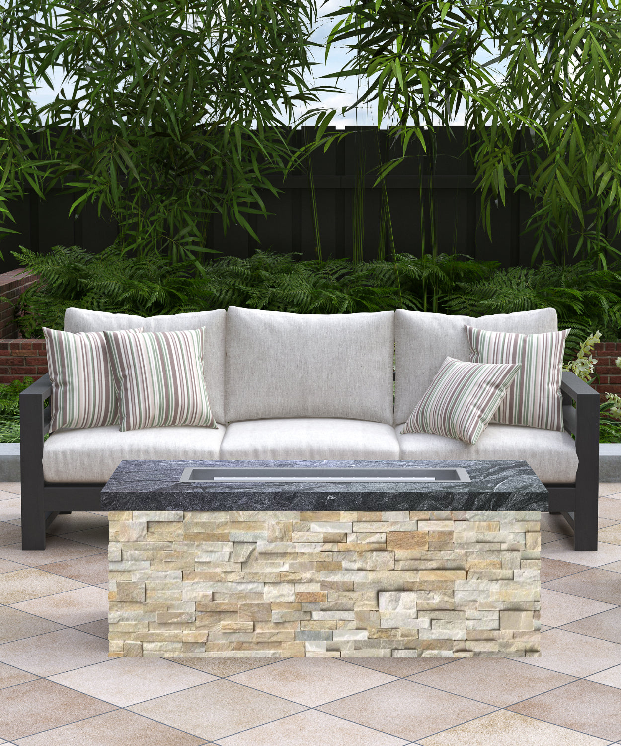 Low Chat Fire Table