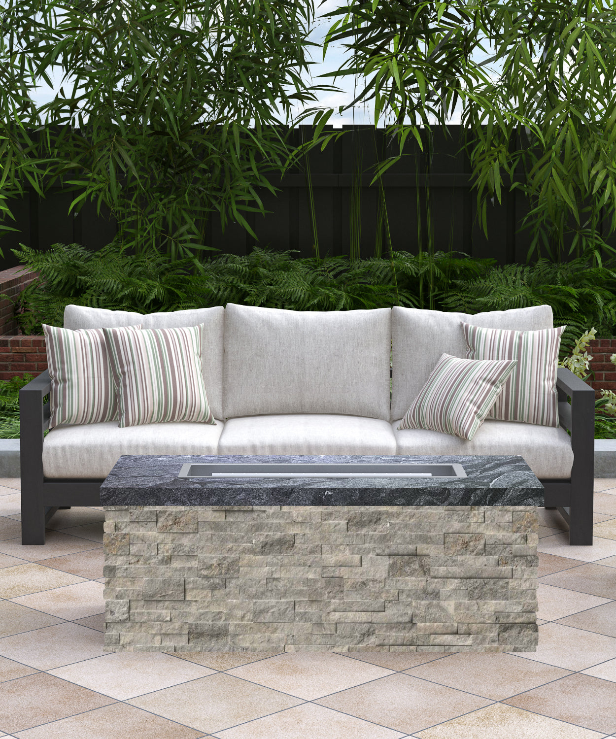 Low Chat Fire Table