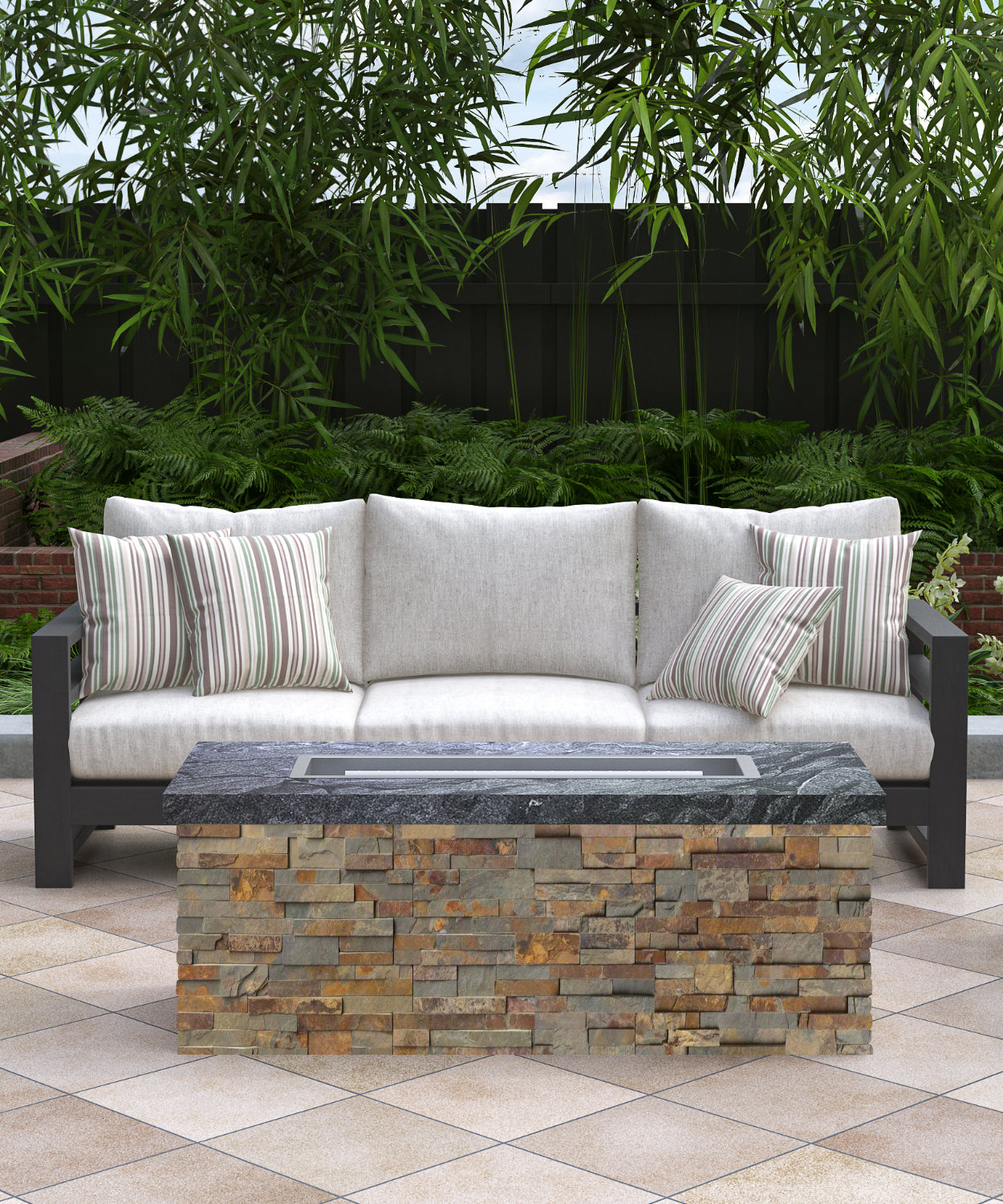 Low Chat Fire Table