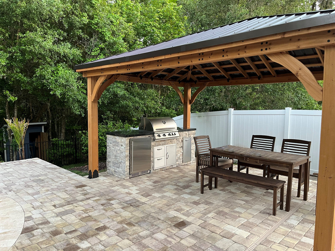 Blaze Quick Ship 72" Premium Finished Outdoor Kitchen PKG 5