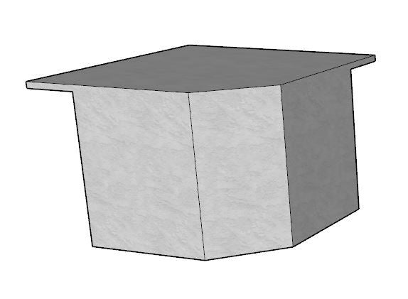 42" Corner DIY Outdoor Kitchen Frame Kit