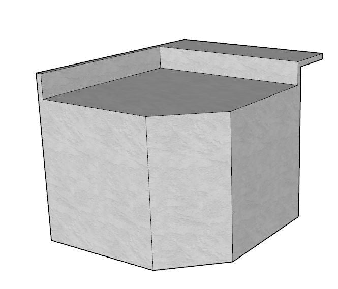 42" Corner DIY Outdoor Kitchen Frame Kit