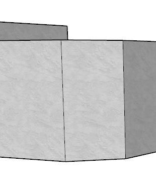 42" Corner DIY Outdoor Kitchen Frame Kit