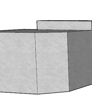 42" Corner DIY Outdoor Kitchen Frame Kit