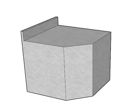 42" Corner DIY Outdoor Kitchen Frame Kit