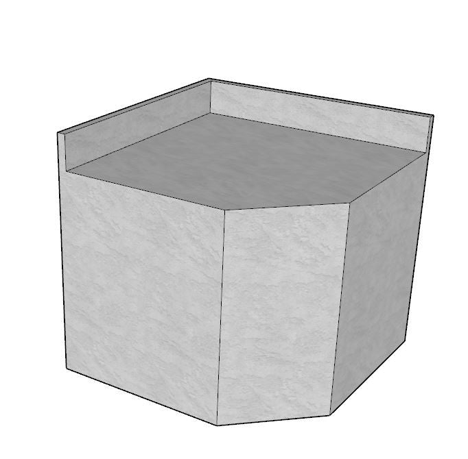 42" Corner DIY Outdoor Kitchen Frame Kit