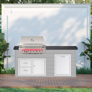 True Flame P 72" Outdoor Kitchen